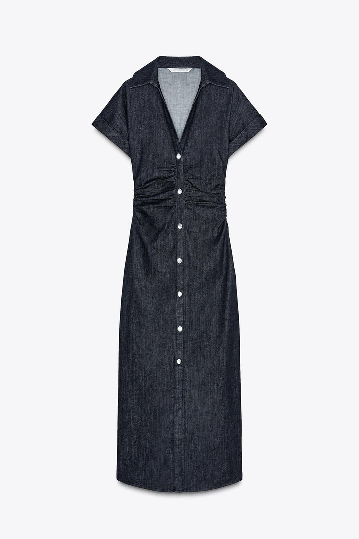 LUNEÁ | Elegant Denim Dress