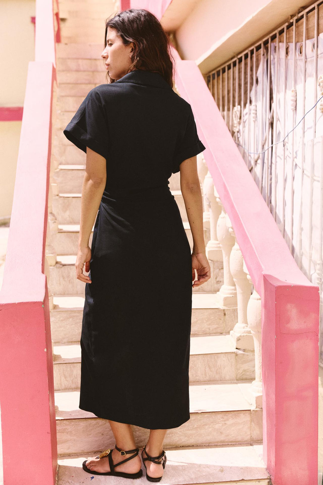 LUNEÁ | Elegant Denim Dress