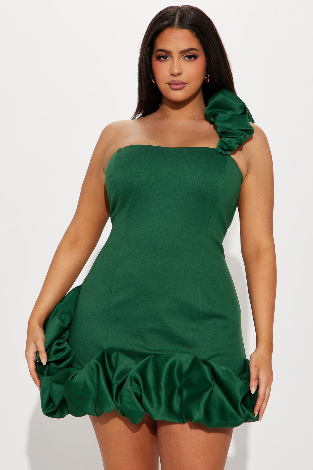 LUNEÁ - Ruffle Mini Dress