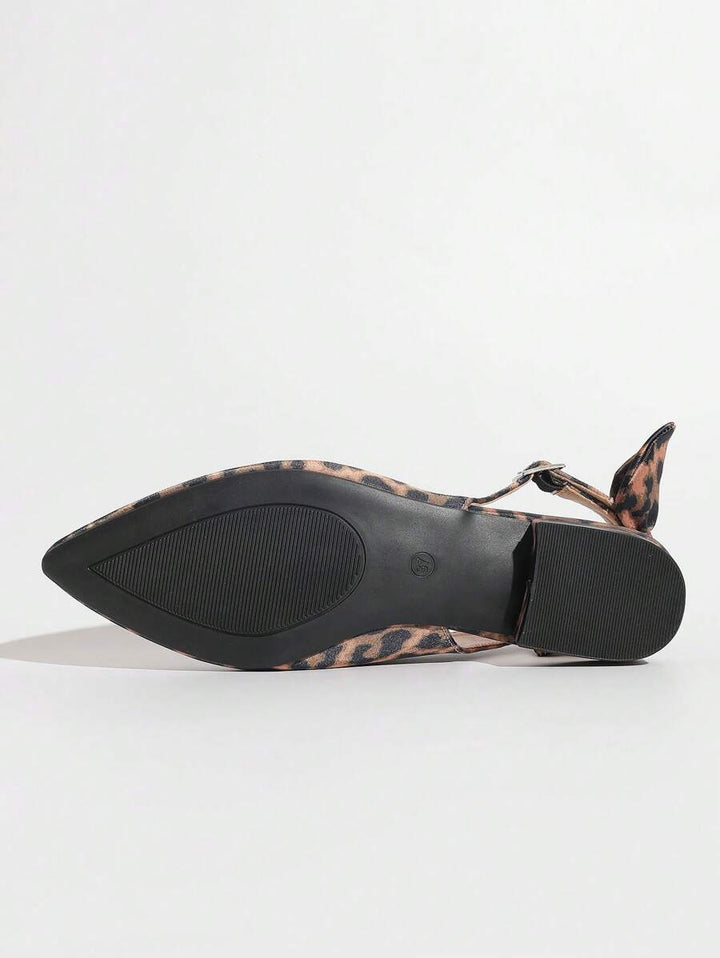 Aleena™ Chic Leopard Print Flats