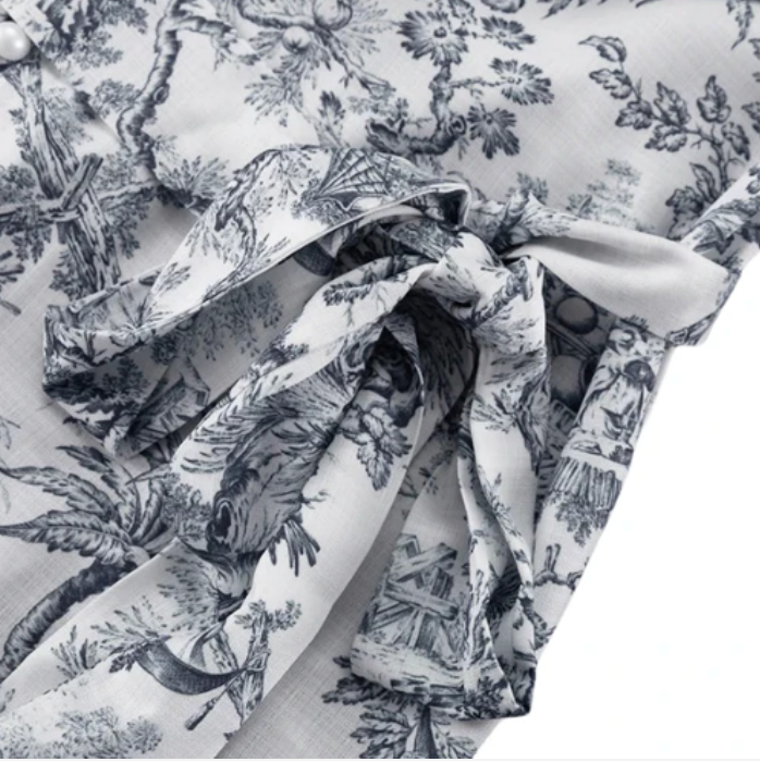 LUNEÁ | Puff Sleeve Autumn Dress