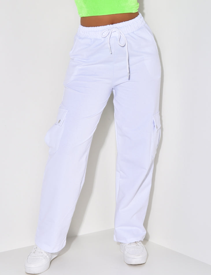 Straight Cut Cargo Joggers