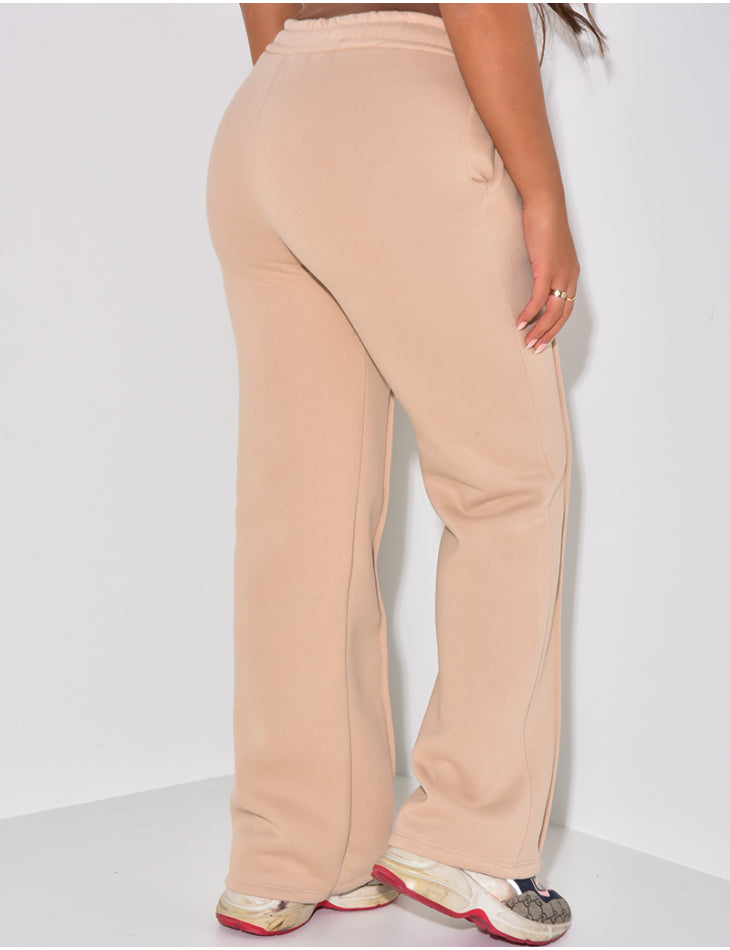 Striped Fleece Jogging Pants