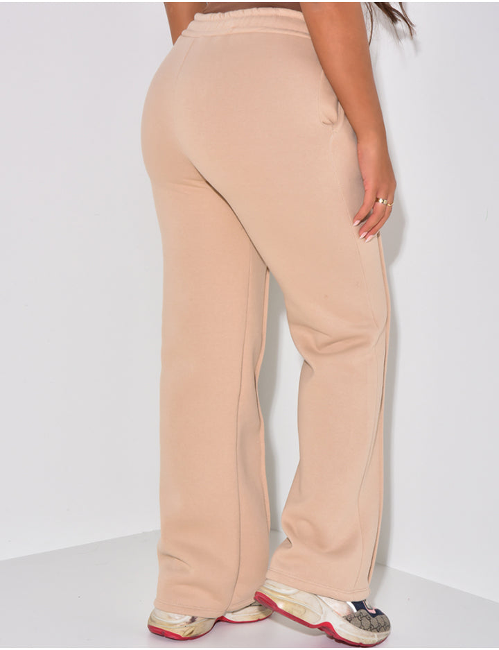 Striped Fleece Jogging Pants