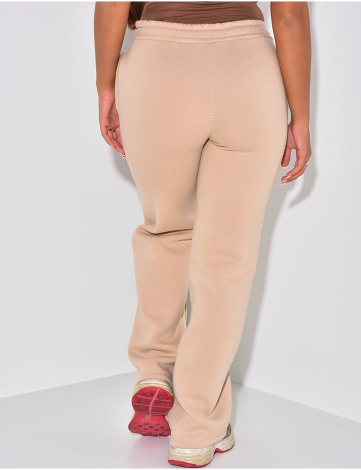 Striped Fleece Jogging Pants