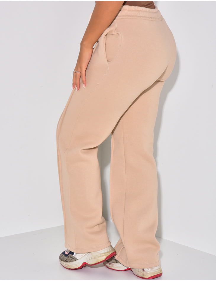 Striped Fleece Jogging Pants