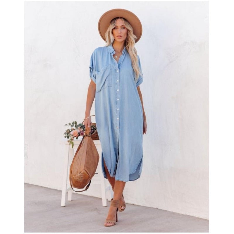 LUNEÁ | Lina Denim Dress