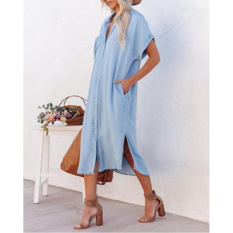 LUNEÁ | Lina Denim Dress