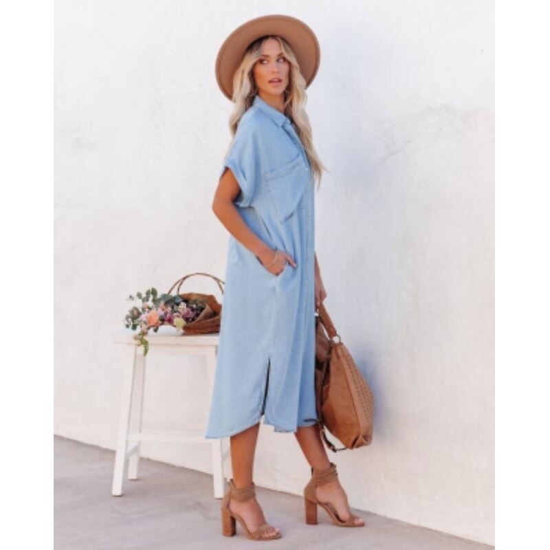 LUNEÁ | Lina Denim Dress