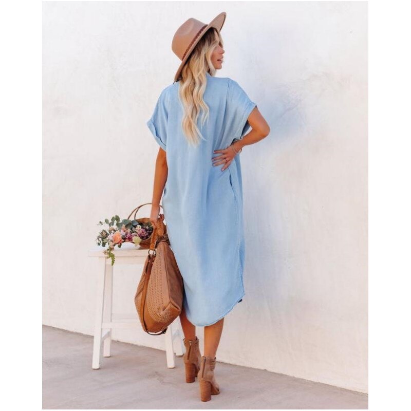 LUNEÁ | Lina Denim Dress