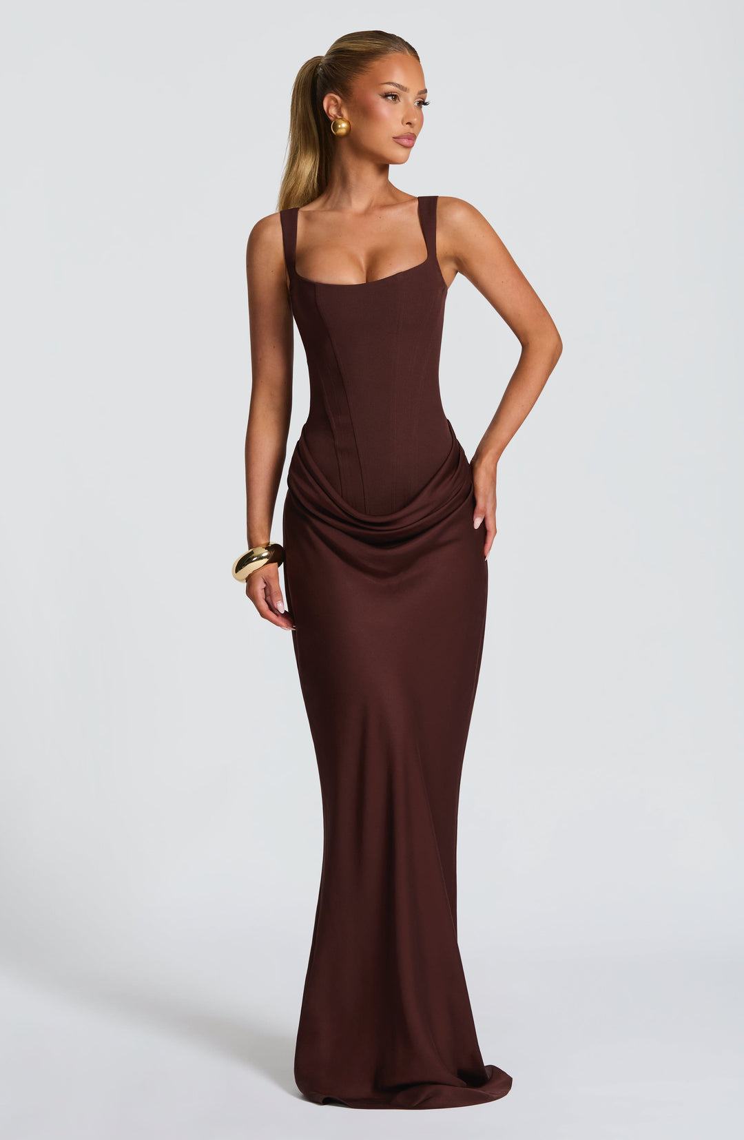 LUNEÁ | Indy Bodycon Maxi Dress