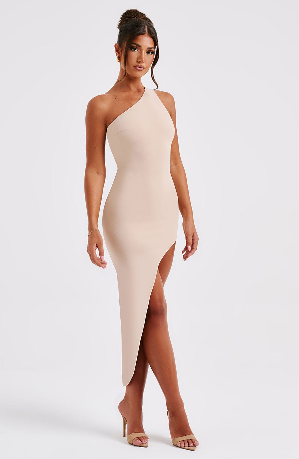 LUNEÁ | Elanora One Shoulder Dress