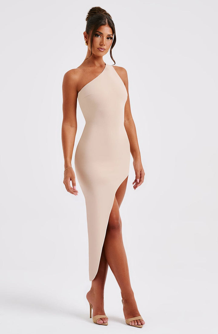 LUNEÁ | Elanora One Shoulder Dress